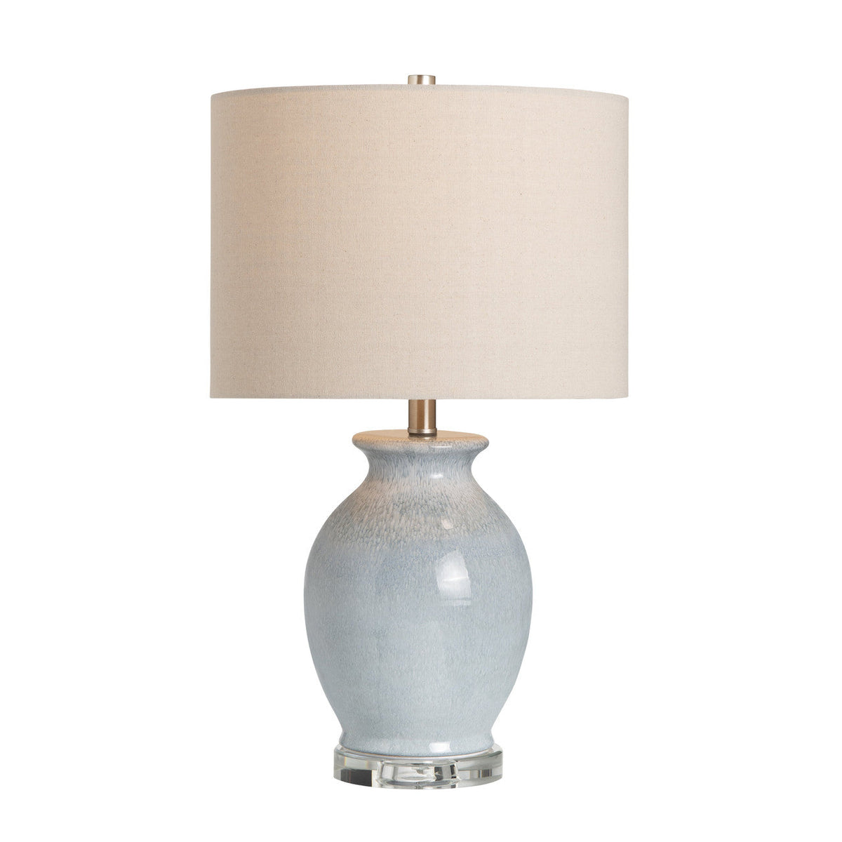Meadows Blue/Cream Table Lamp (Set of 2) by Crestview at Eve Furniture