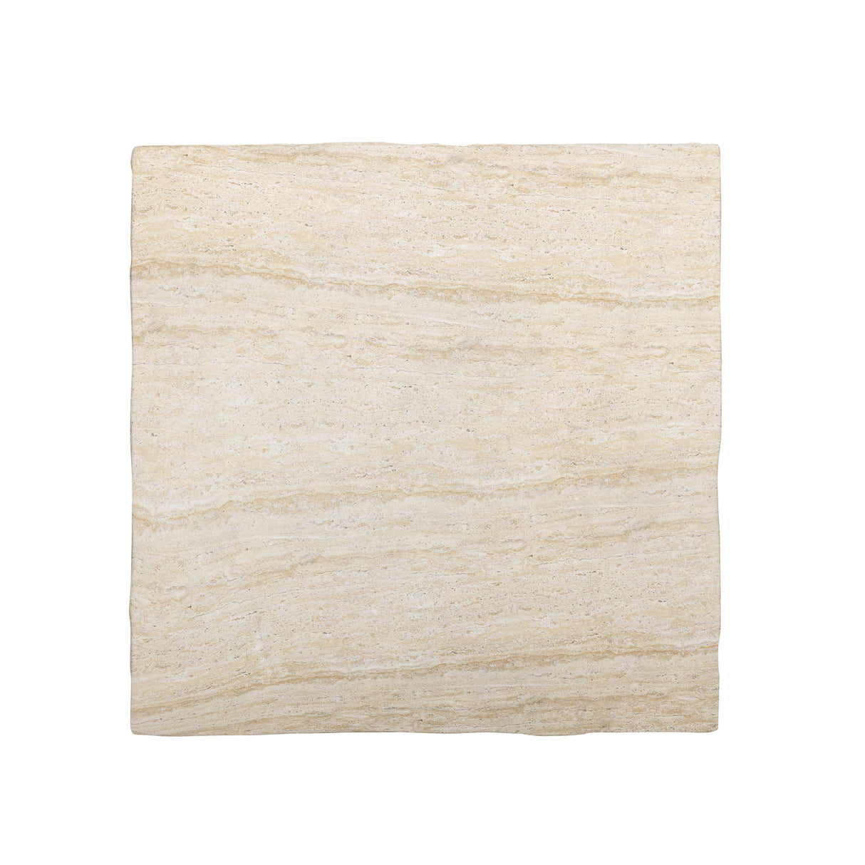 Roxanne 46" Faux Travertine Indoor/Outdoor Concrete Coffee Table by TOV Furniture at Eve Furniture
