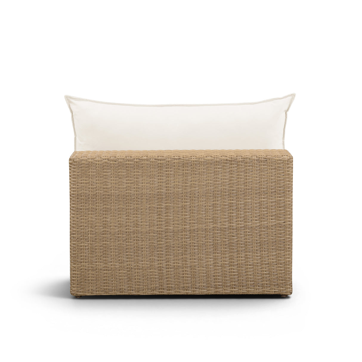 Cali Performance Fabric & Wicker Outdoor Armless Chair by TOV Furniture at Eve Furniture