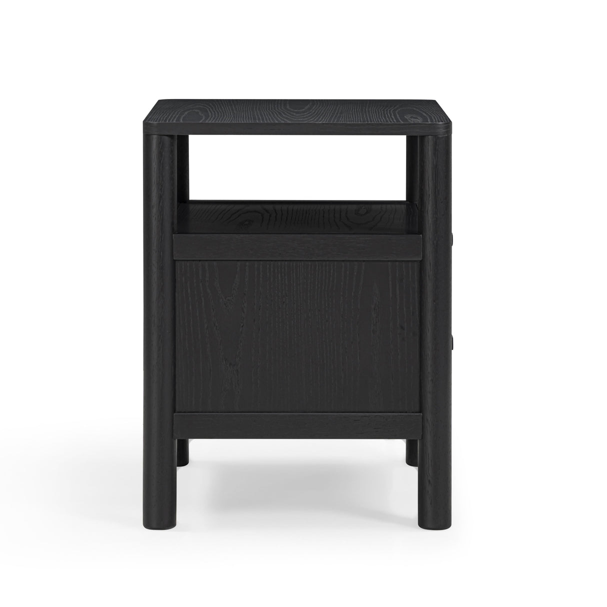 Tyra 22" Black Ash Nightstand