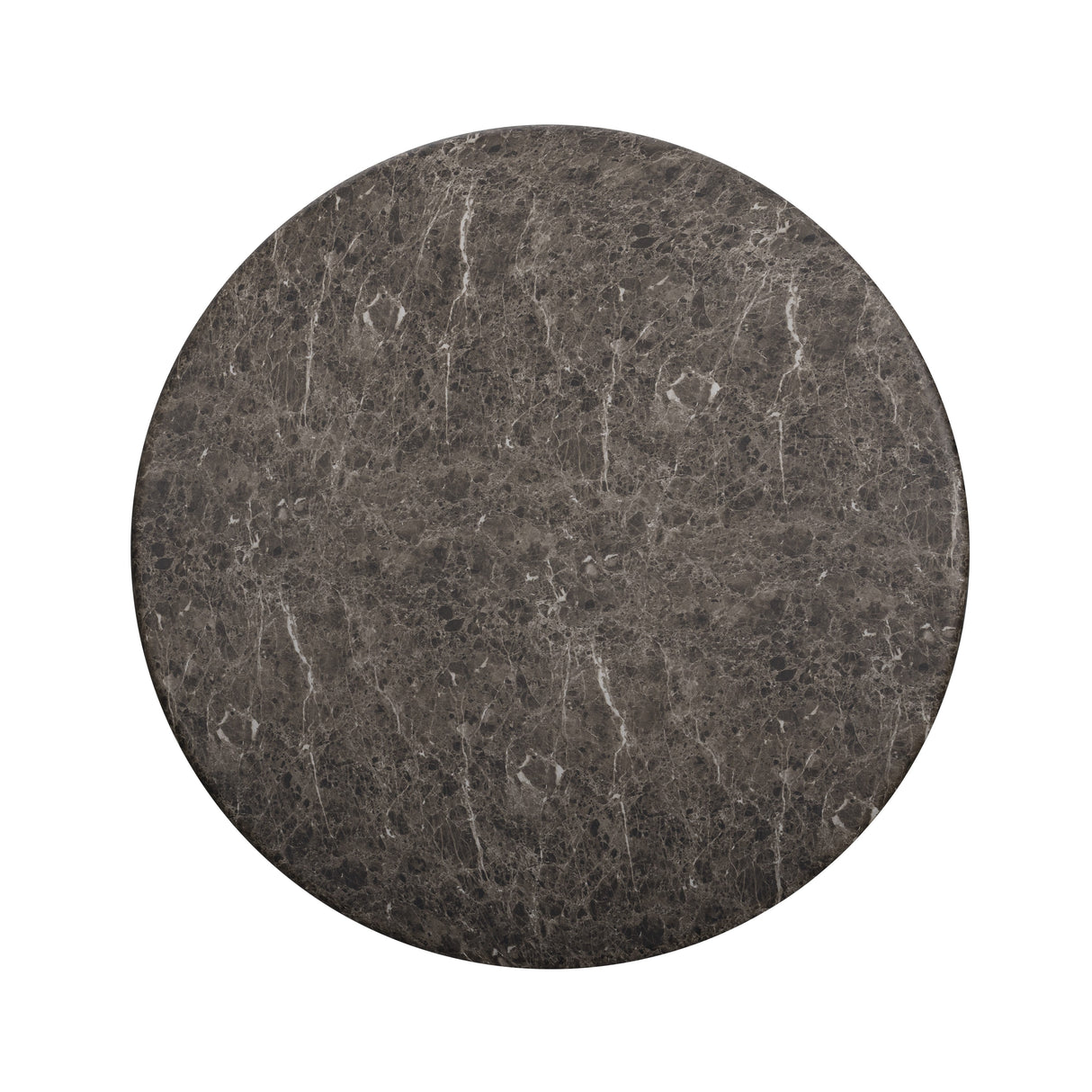 Cynthia 54" Dark Emperador Faux Marble Indoor/Outdoor Dining Table by TOV Furniture at Eve Furniture