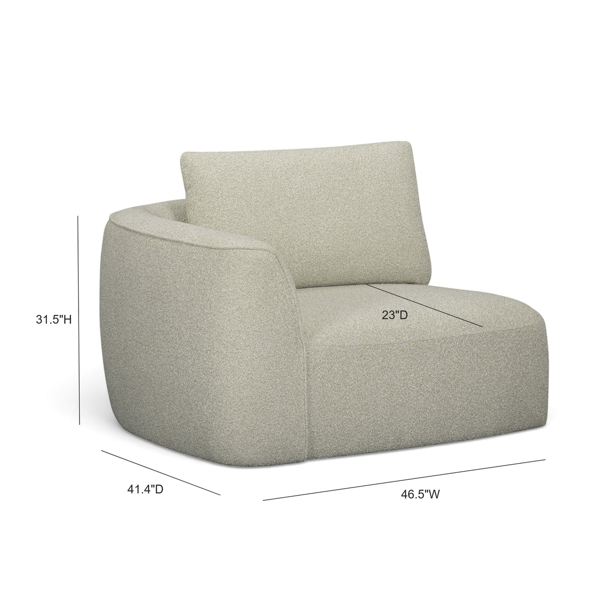 Noor Modular Corner Chair