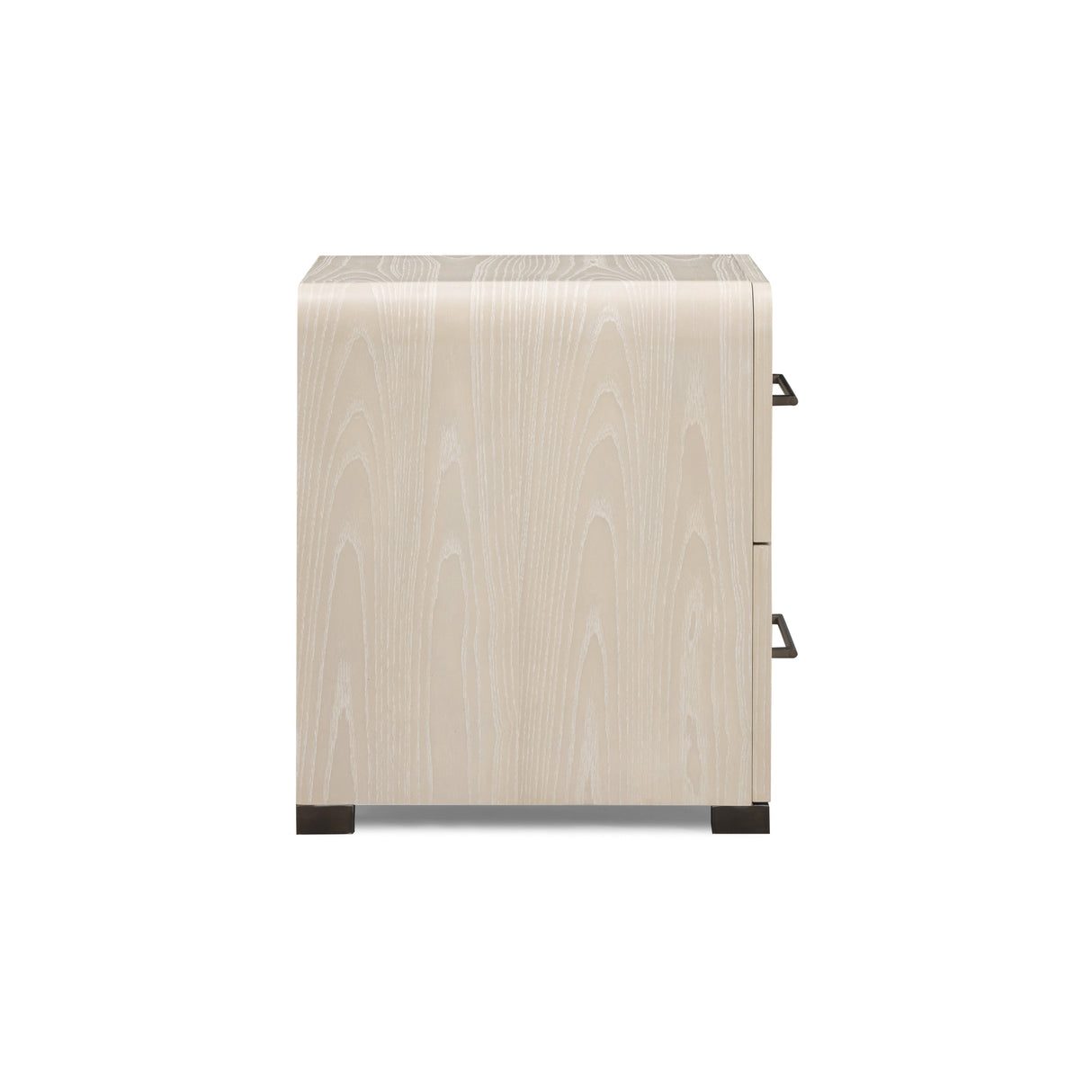 Marissa 22" Ash 2-Drawer Nightstand by TOV Furniture at Eve Furniture