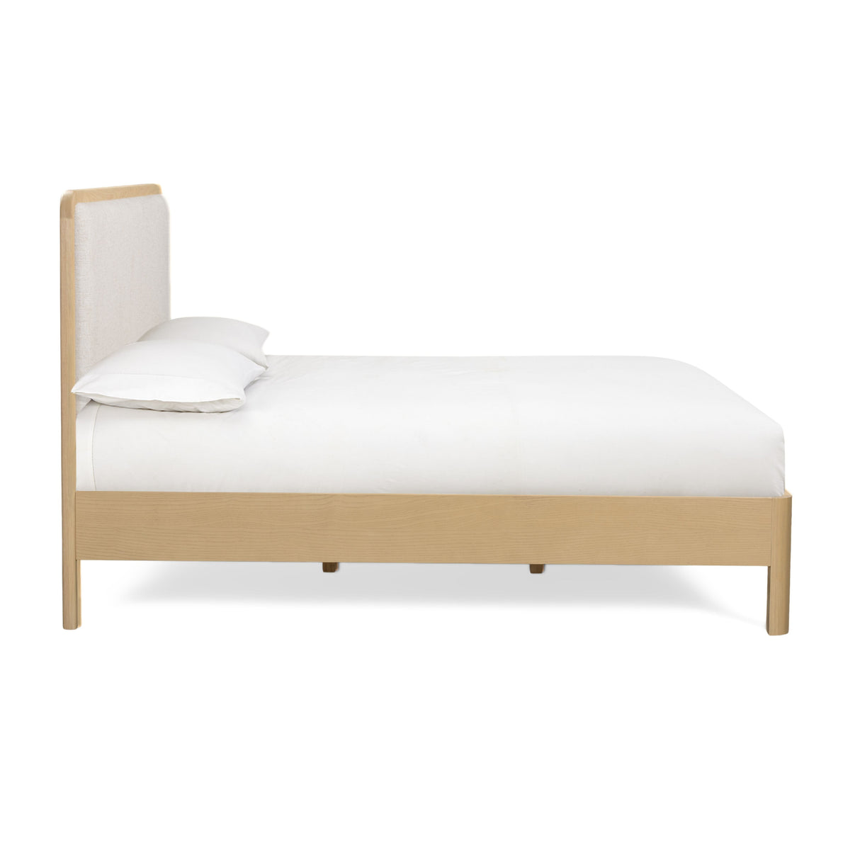 Rafaelle Natural Solid Ash King Bed by TOV Furniture at Eve Furniture