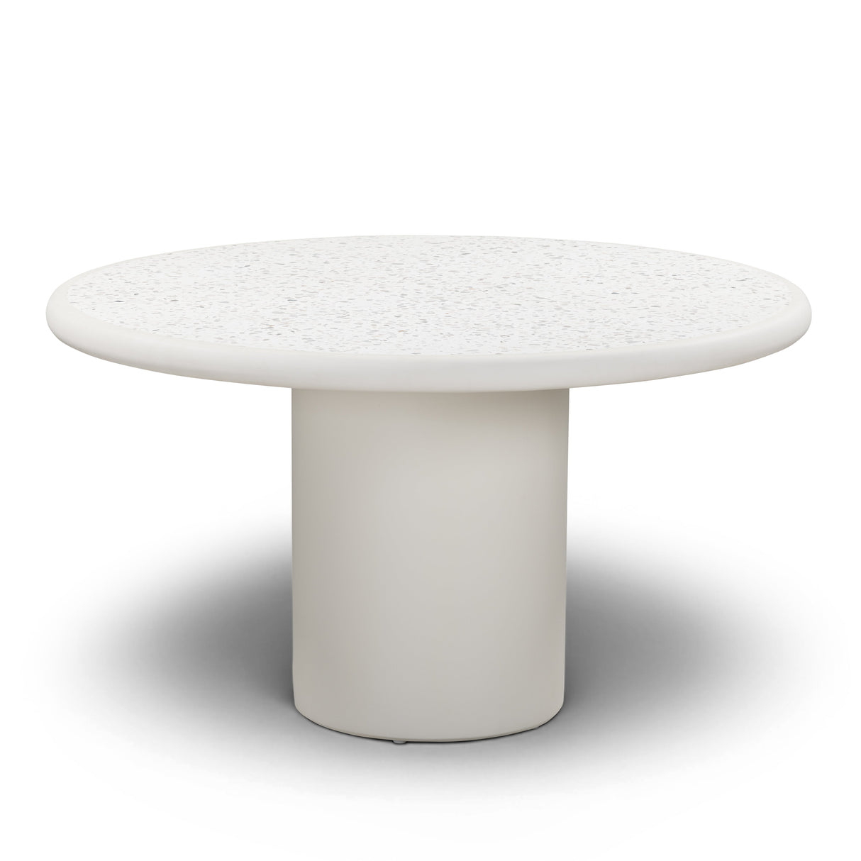 Billy 54" Concrete Terrazzo Indoor/Outdoor Dining Table by TOV Furniture at Eve Furniture