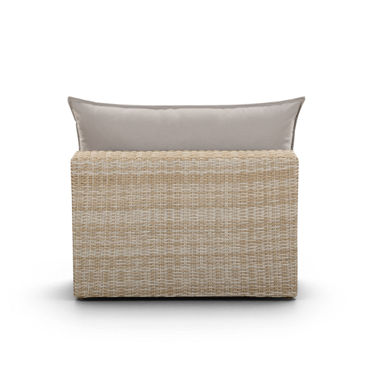 Cali Performance Fabric & Wicker Outdoor Armless Chair by TOV Furniture at Eve Furniture
