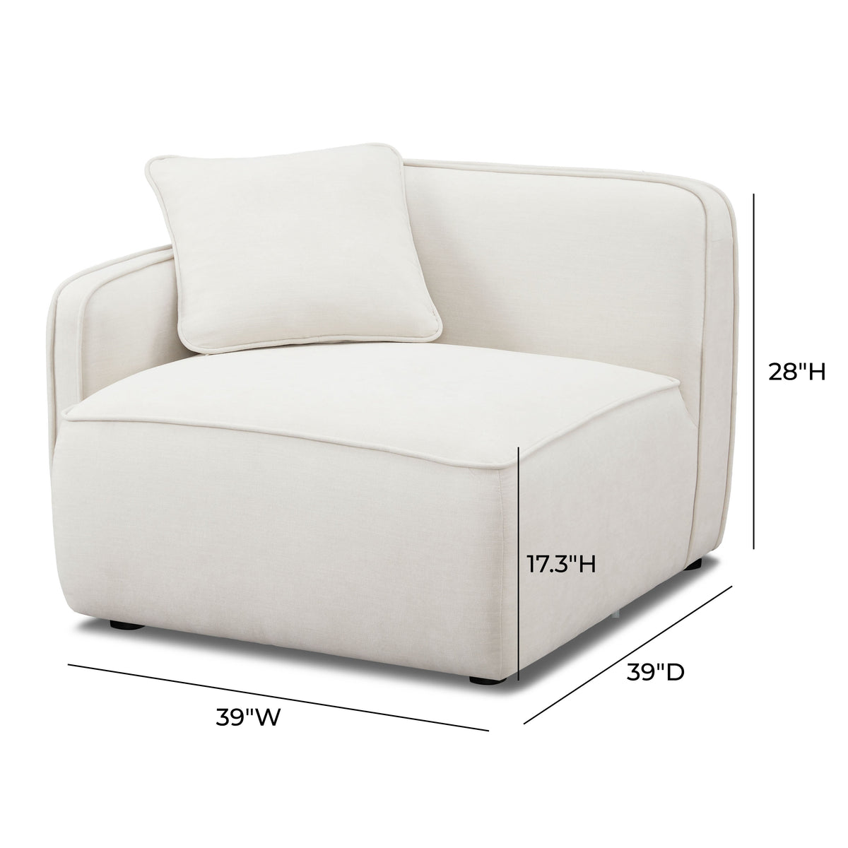 Travie Modular Corner Armchair