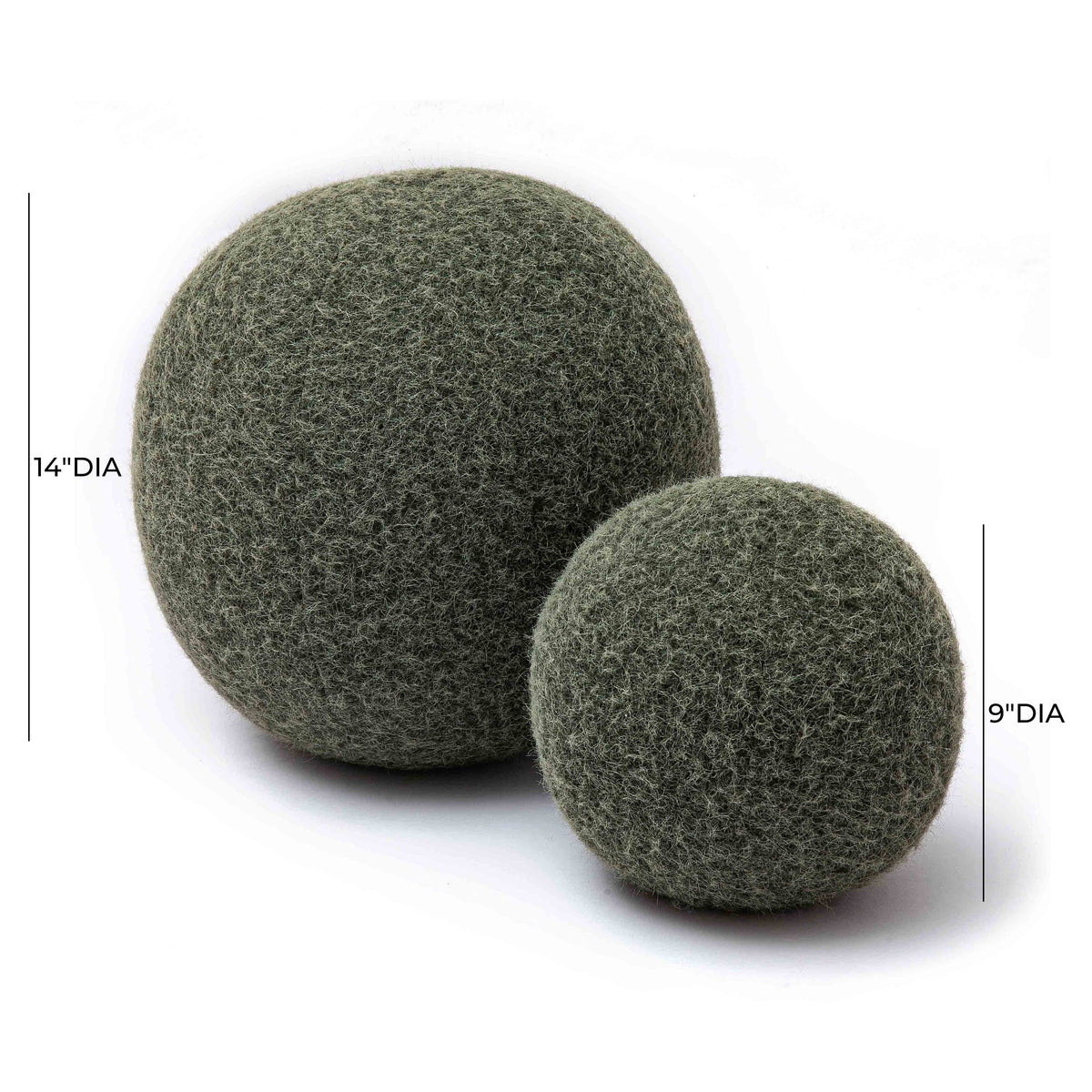 Boba Ball Throw Pillow (9"-14")
