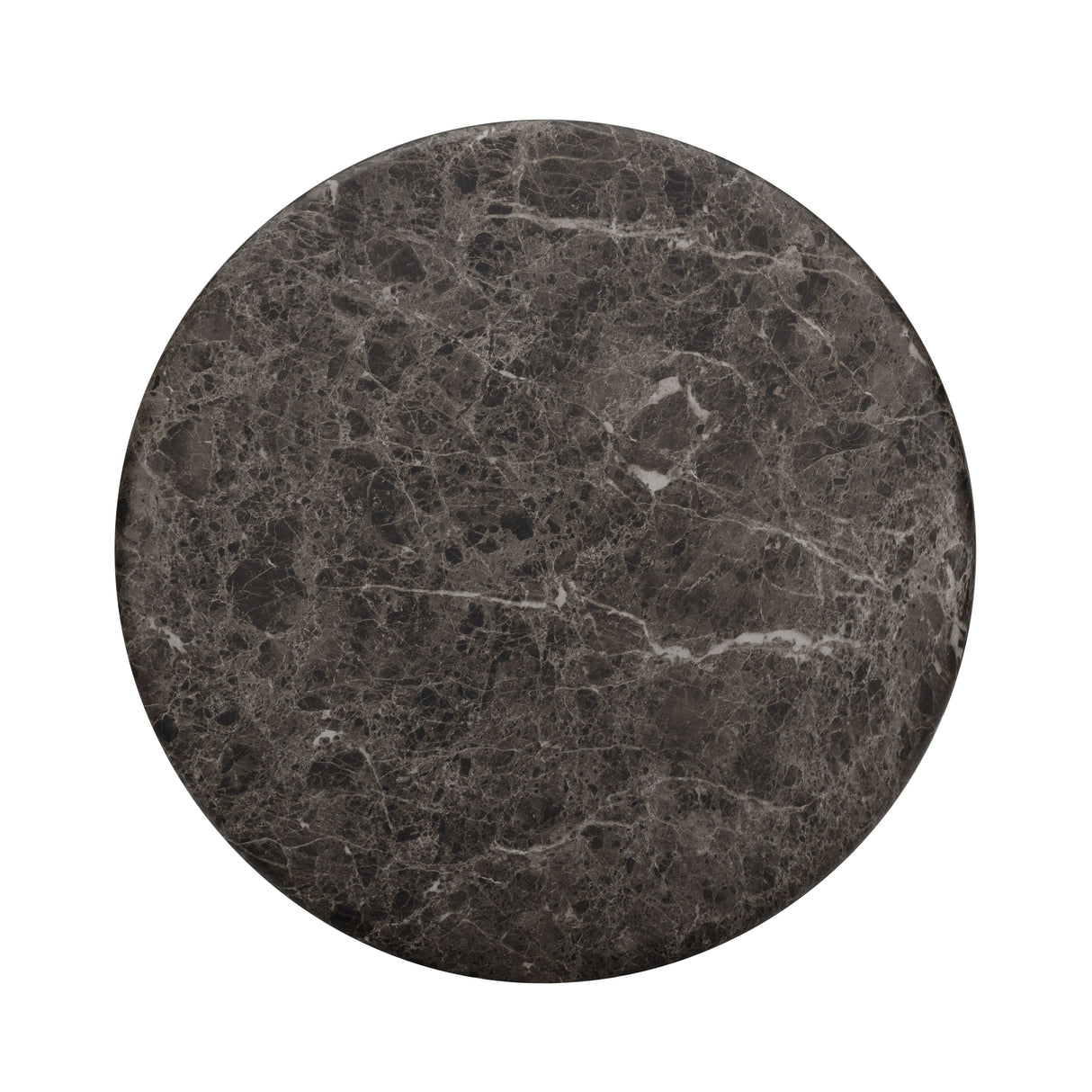 Cynthia Dark Emperador Faux Marble Indoor/Outdoor Side Table by TOV Furniture at Eve Furniture