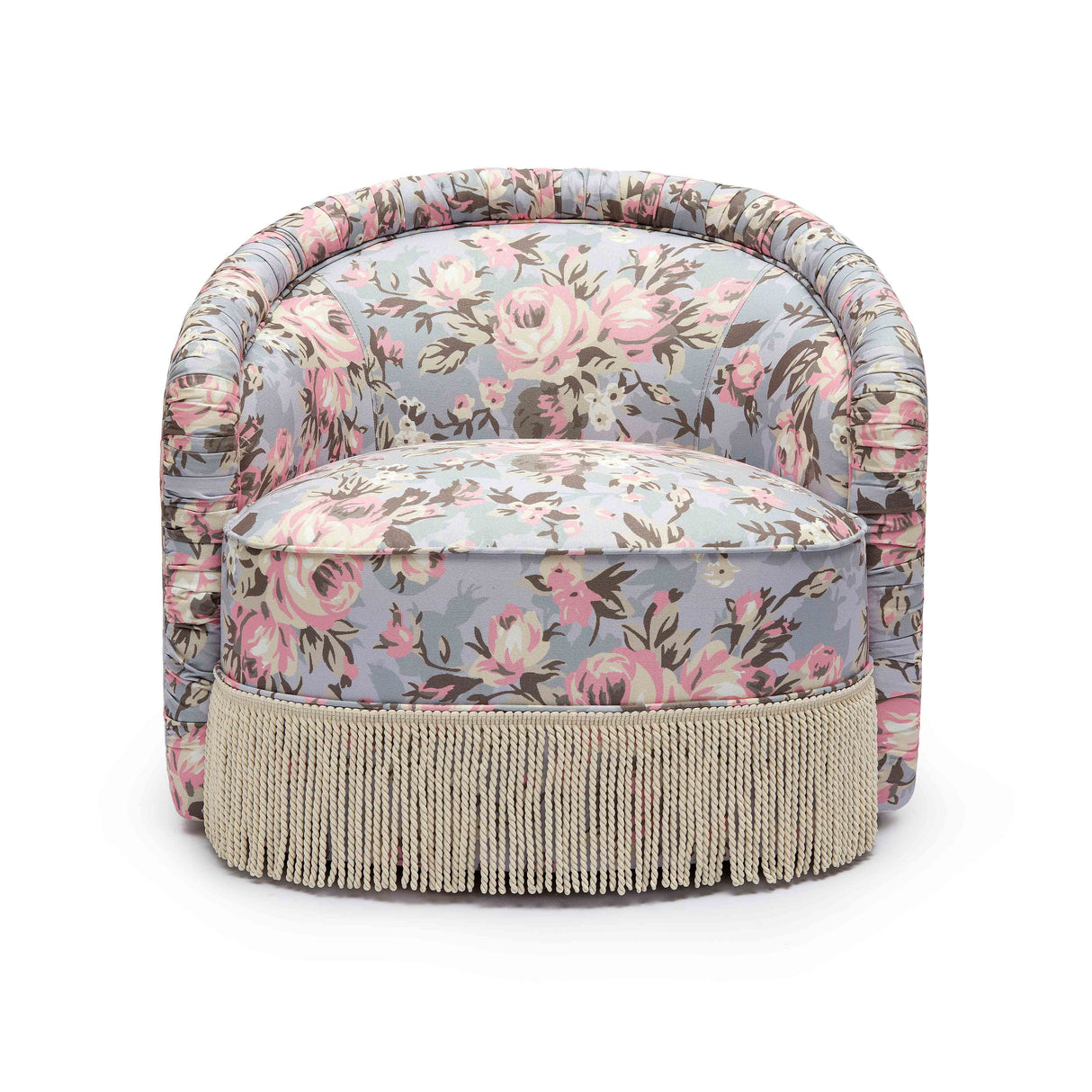 Pamela Tasseled Lounge Accent Chair