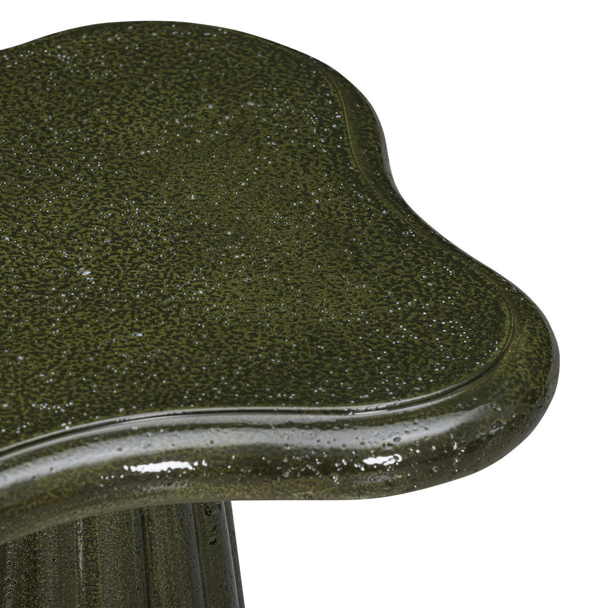 Addison 32" Green Concrete Indoor/Outdoor Coffee Table by TOV Furniture at Eve Furniture
