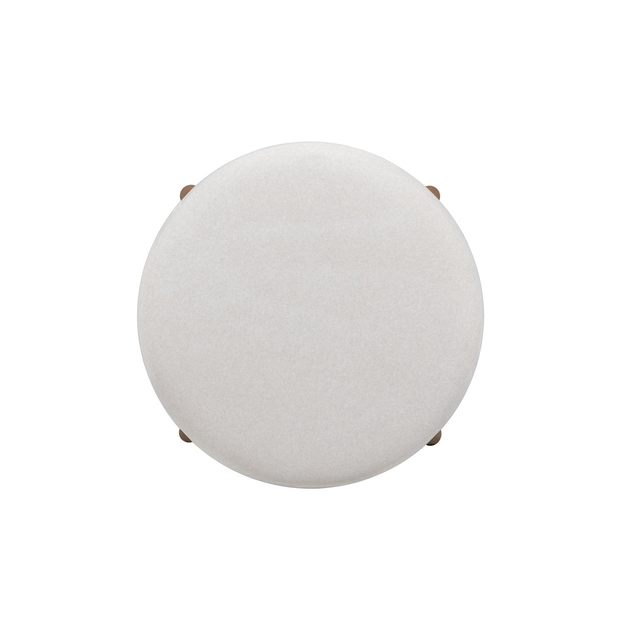 Oodle Cream Performance Vegan Mohair Light Walnut Counter Stool by TOV Furniture at Eve Furniture