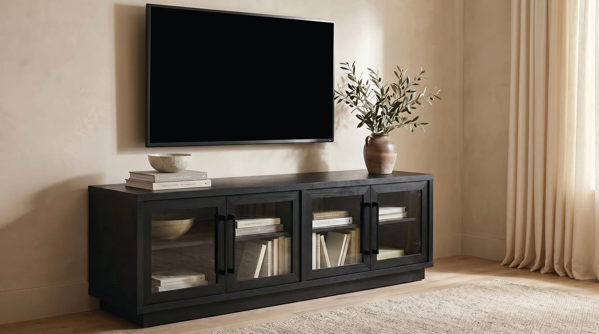 Medina Black Tv Stand by Coaster at Eve Furniture