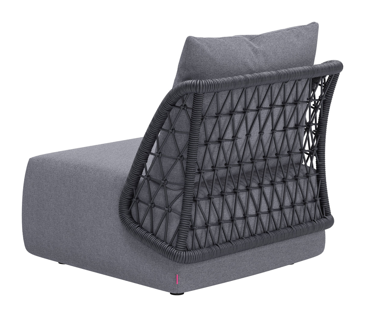 Mekan Gray Outdoor Accent Chair by Zuomod at Eve Furniture