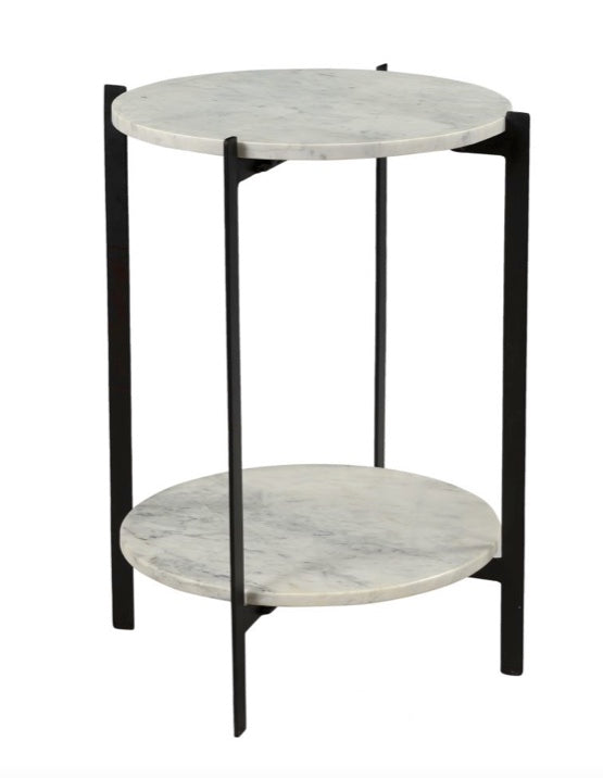 Melanie Accent Table White by Moe's Home at Eve Furniture
