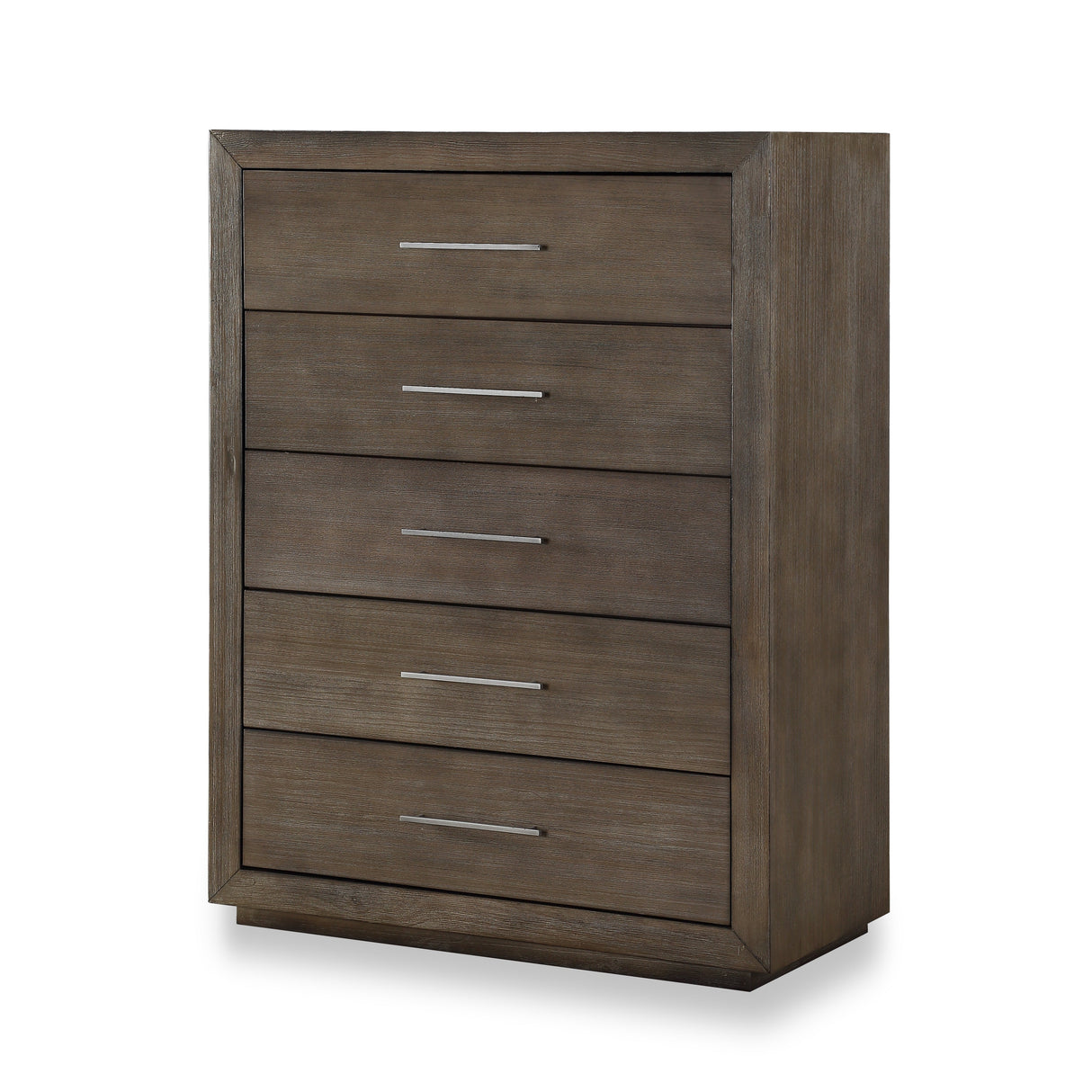 Melbourne Five Drawer Chest in Dark Pine by Modus Furniture at Eve Furniture