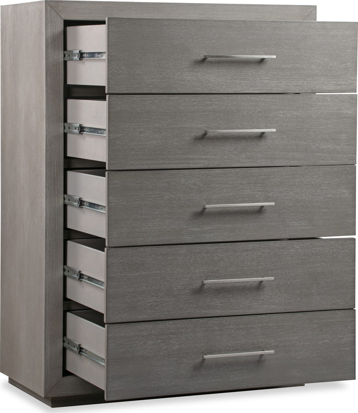 Melbourne Mineral Five Drawer Chest by Modus Furniture at Eve Furniture