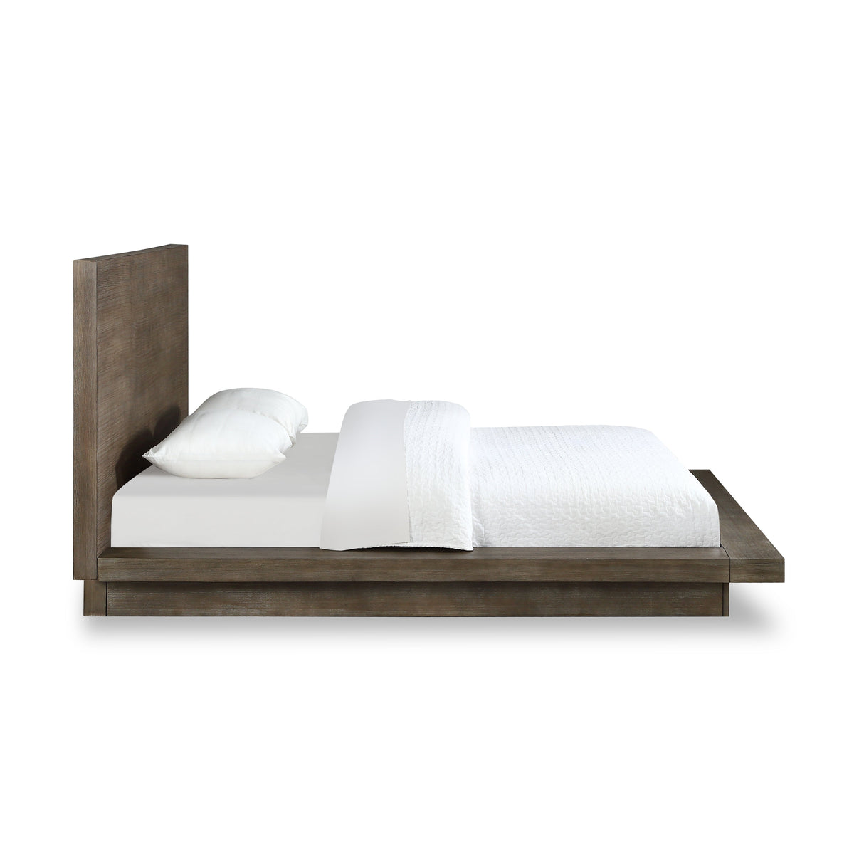 Melbourne Wood Queen Platform Bed in Dark Pine by Modus Furniture at Eve Furniture