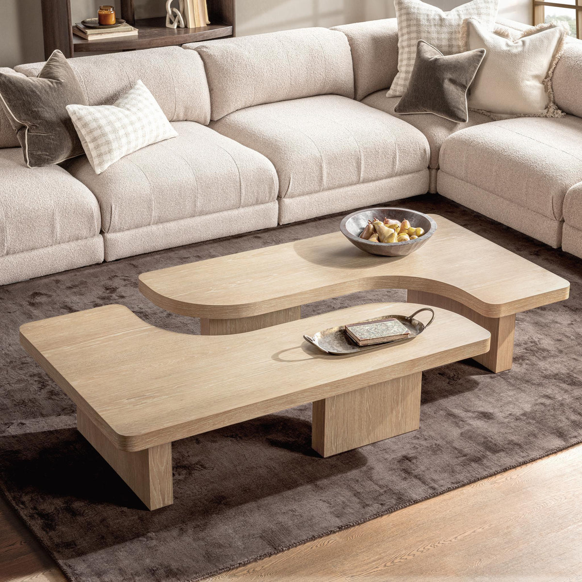 Melina 2 Piece Coffee Table by Classic Home at Eve Furniture