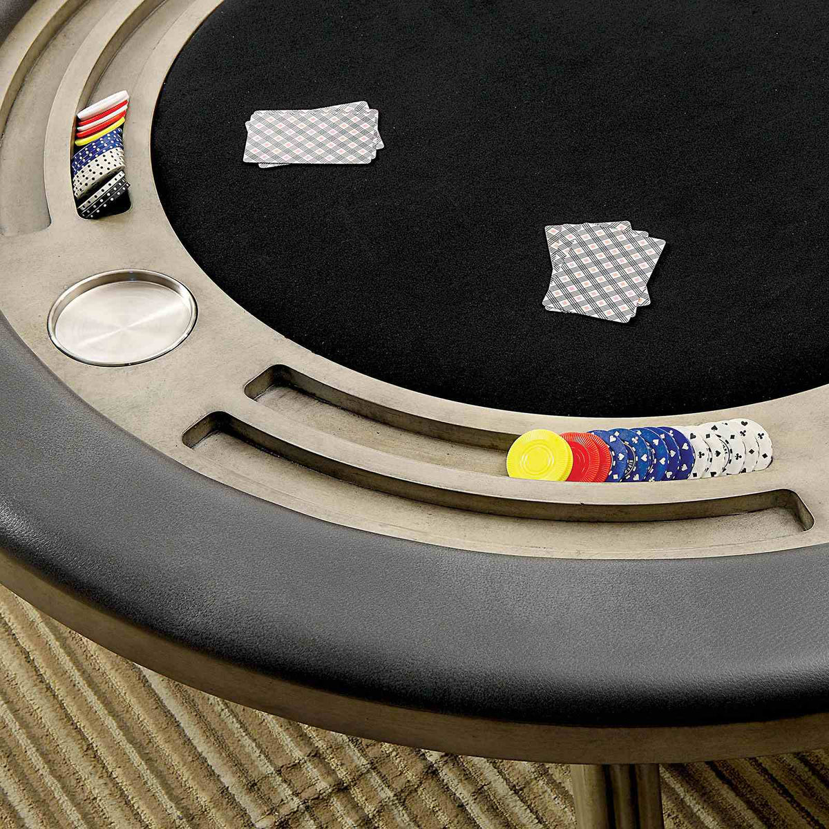 Melina Gray Game Table by Furniture of America at Eve Furniture