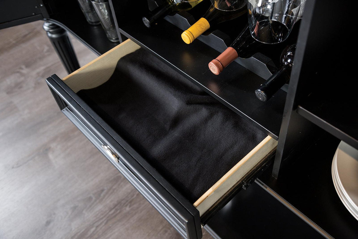 Melodi Parc Black Dining Table by Furniture of America at Eve Furniture