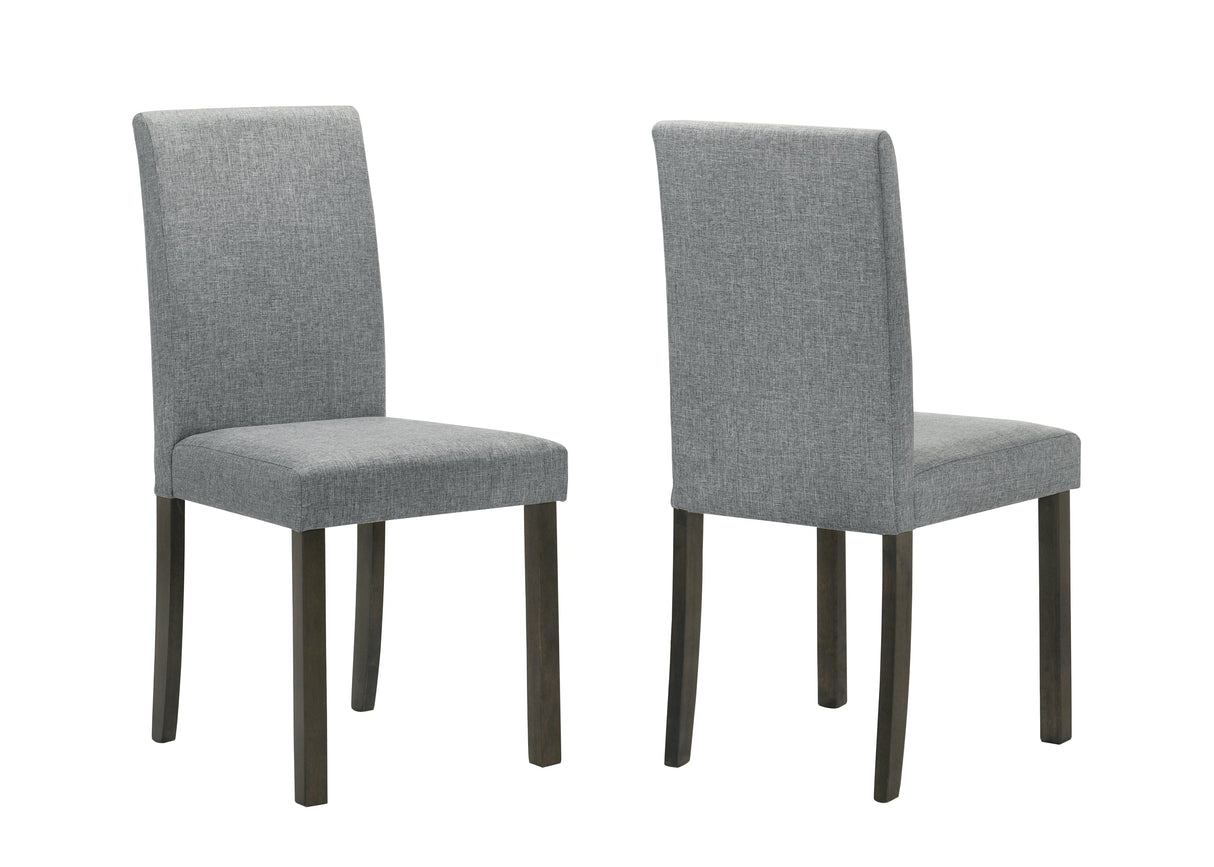 Melshire Dark Wood and Gray Dining Set by Crown Mark at Eve Furniture