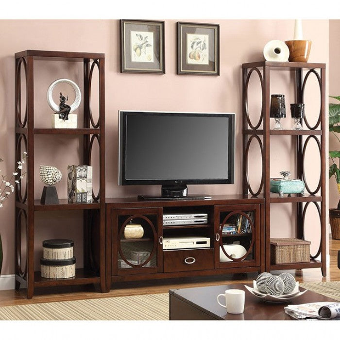 Melville Cherry Pier Cabinet by Furniture of America at Eve Furniture