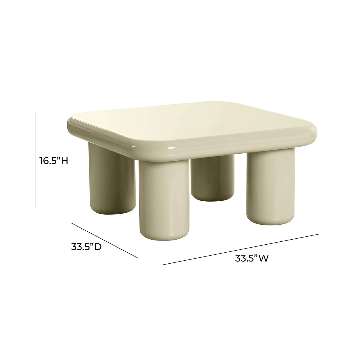 Memphis Coffee Table by TOV Furniture at Eve Furniture