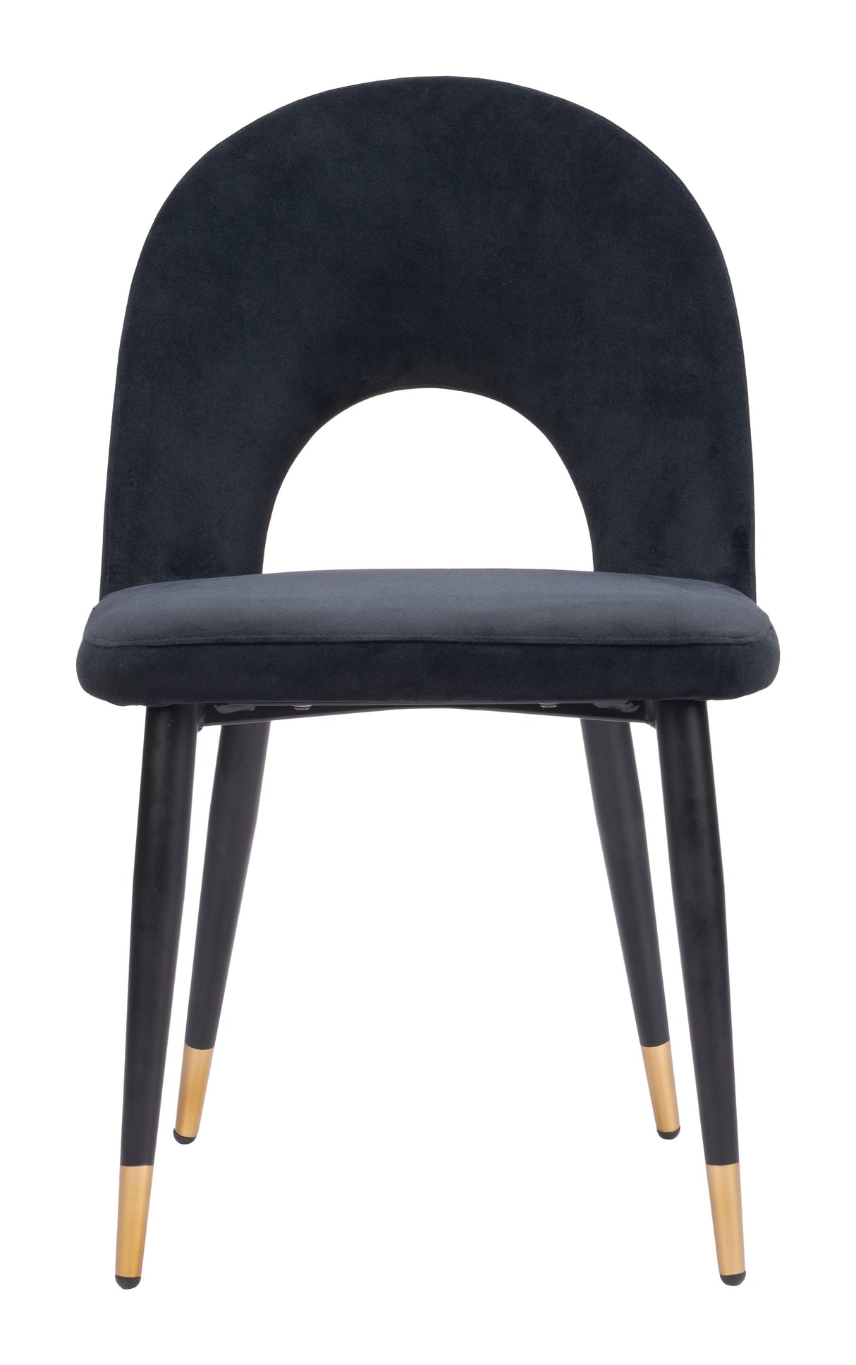 Menlo Black Dining Chair (Set of 2) by Zuomod at Eve Furniture