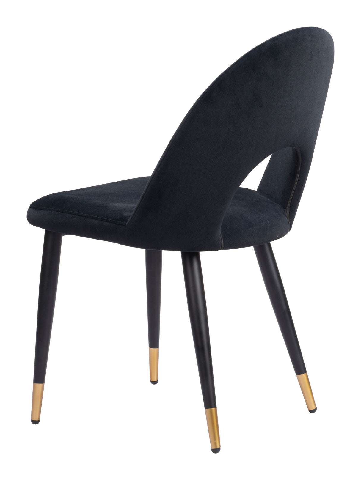 Menlo Black Dining Chair (Set of 2) by Zuomod at Eve Furniture
