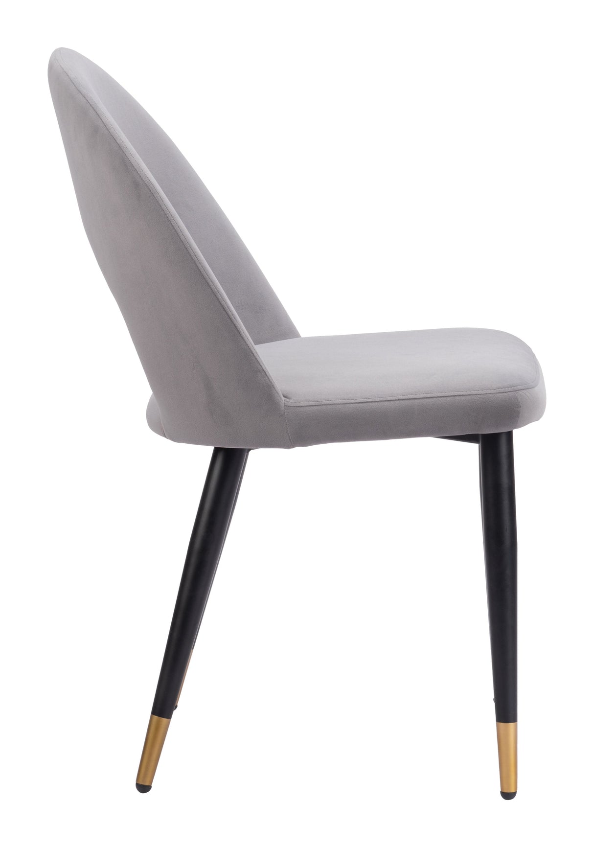 Menlo Gray Dining Chair (Set of 2) by Zuomod at Eve Furniture