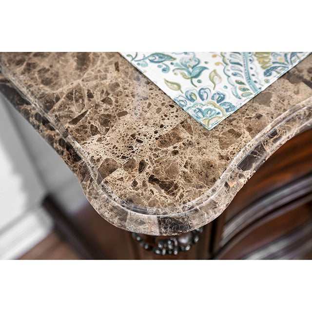 Menodora Brown Cherry California King Bed by Furniture of America at Eve Furniture