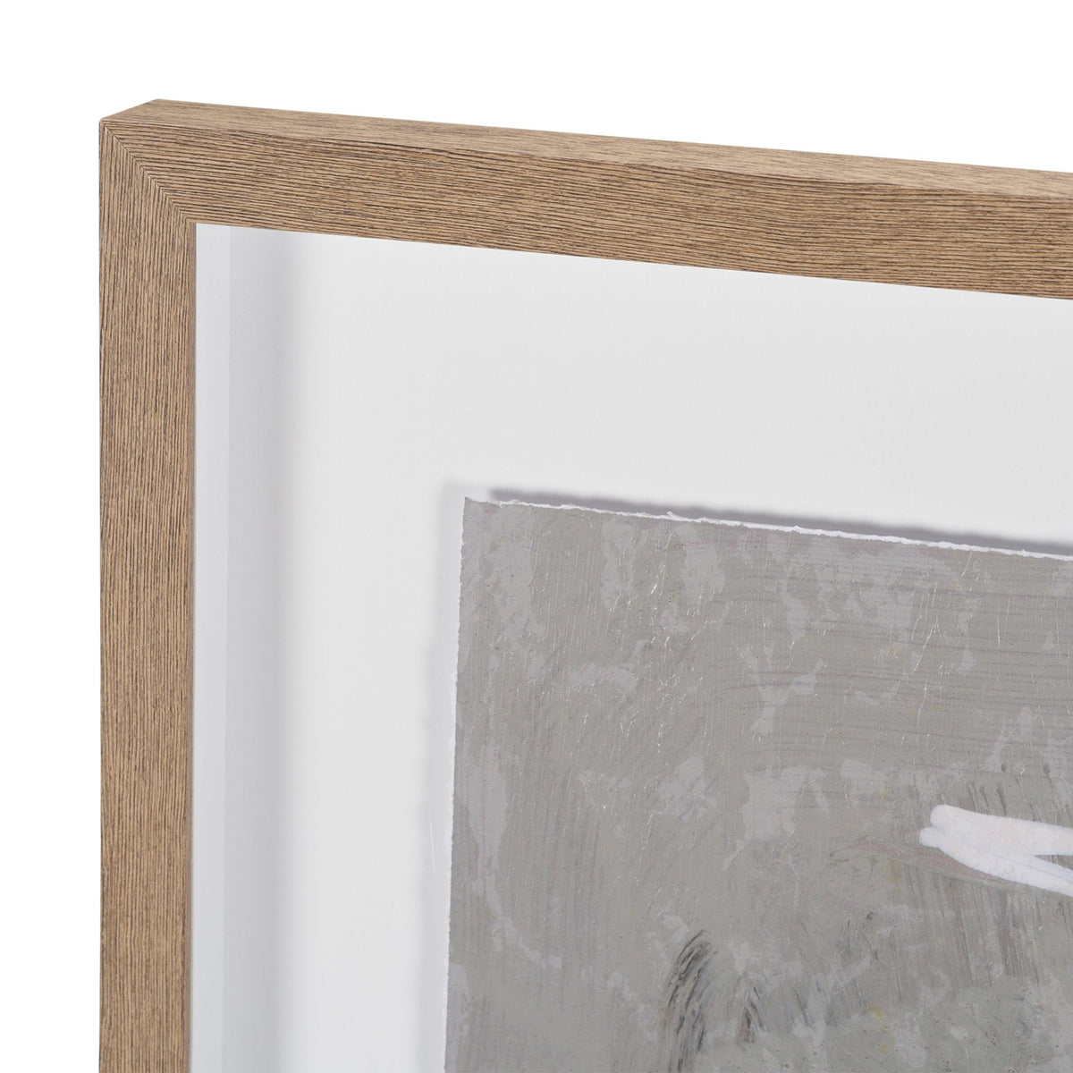 Mental Crossfire IV by Mercana Studio Hand-Embellished Textured Framed Artwork Matted under Glass by Mercana at Eve Furniture