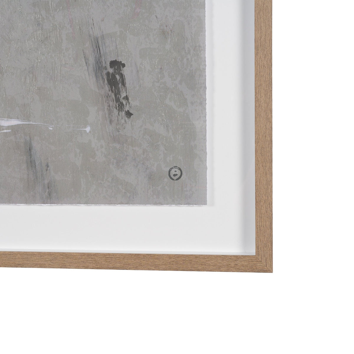 Mental Crossfire IV by Mercana Studio Hand-Embellished Textured Framed Artwork Matted under Glass by Mercana at Eve Furniture