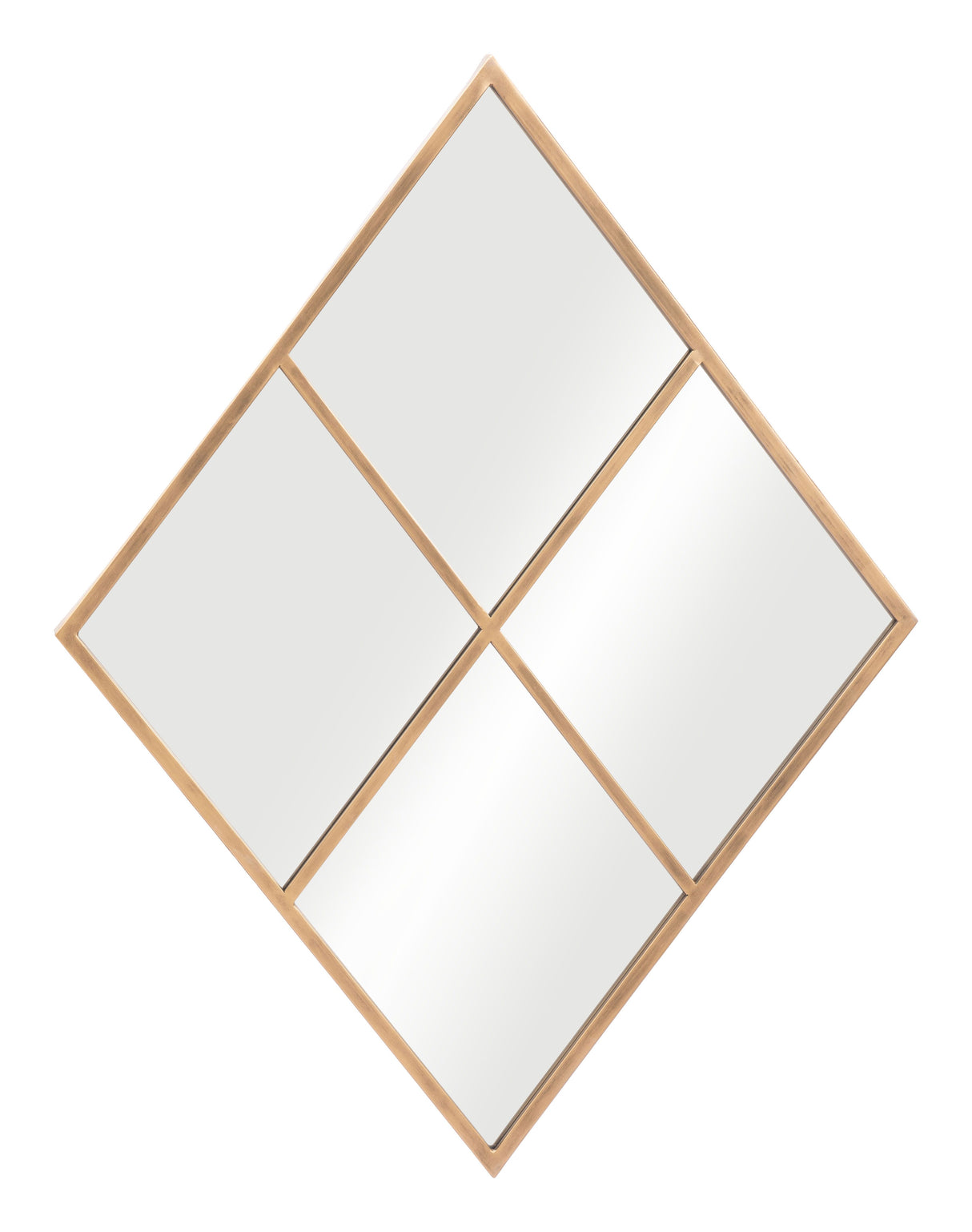 Meo Mirror Gold by Zuomod at Eve Furniture