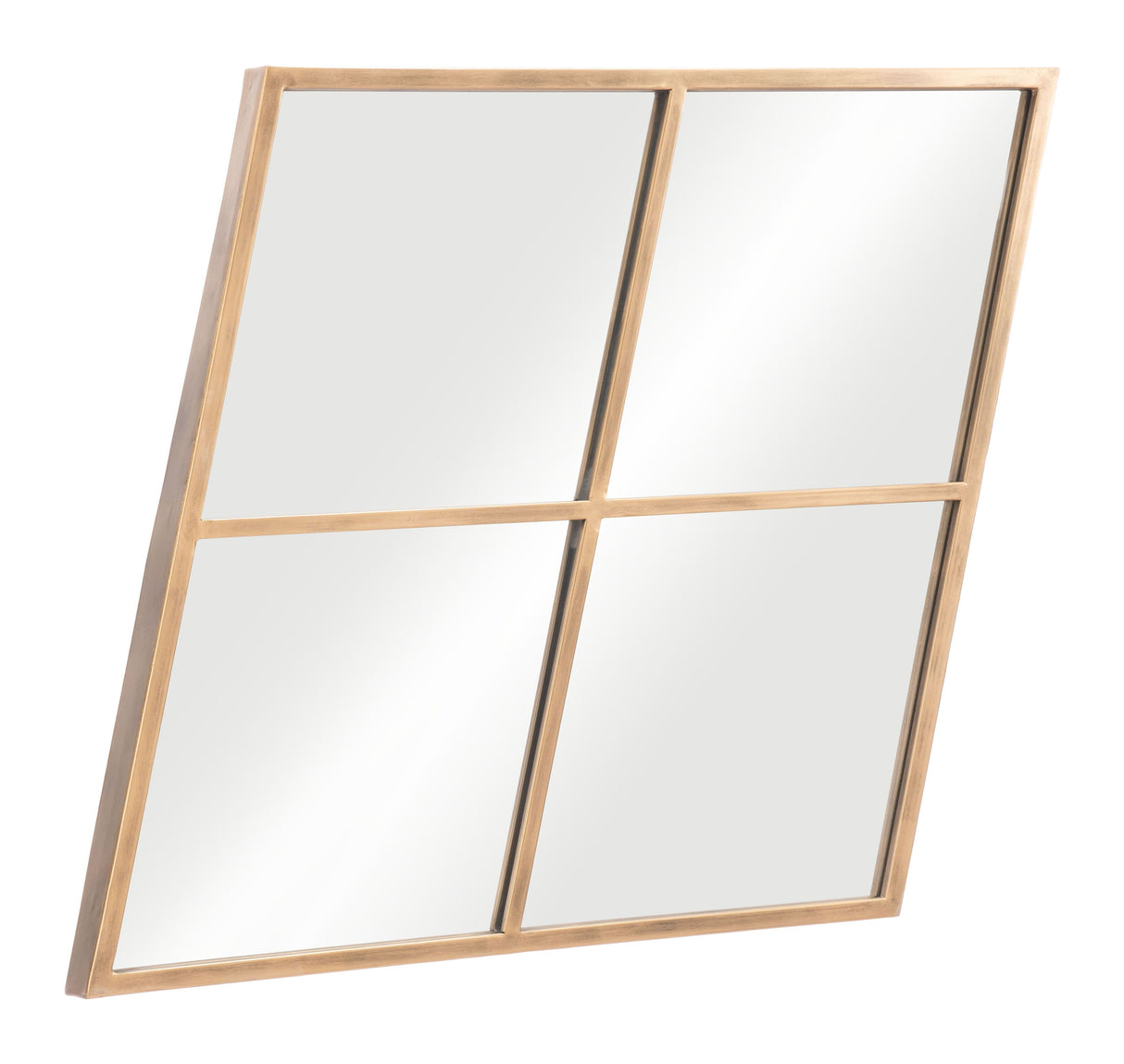 Meo Mirror Gold by Zuomod at Eve Furniture