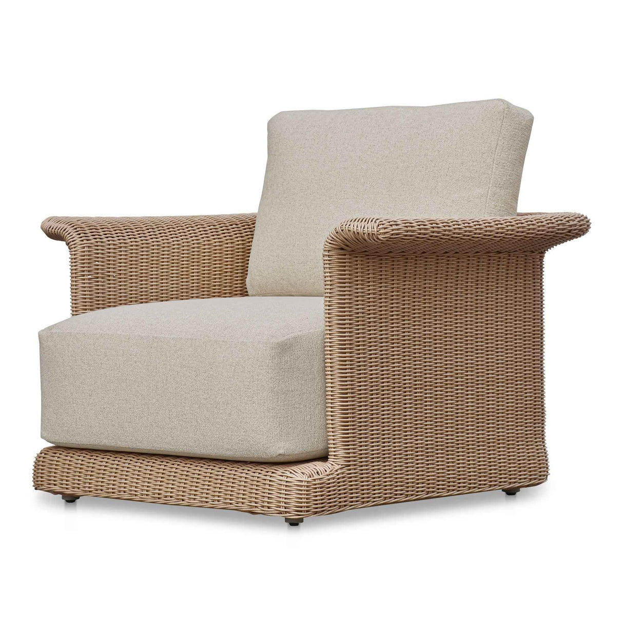 Meredith Beige Outdoor Accent Chair