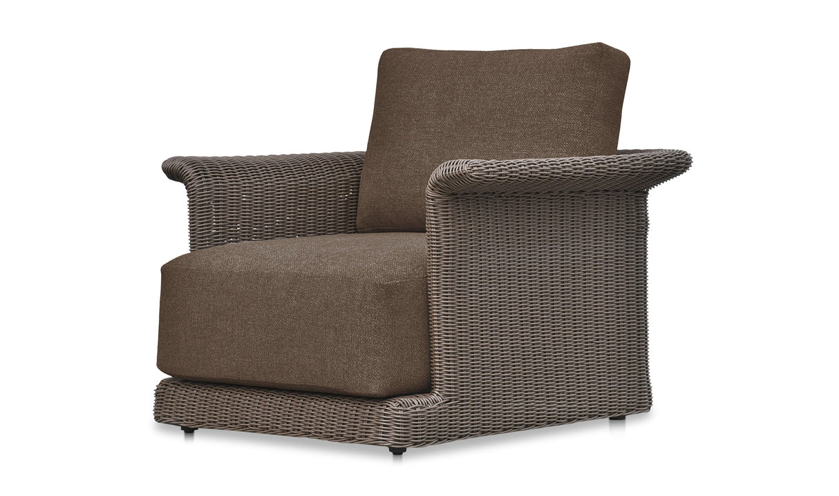 Meredith Outdoor Accent Chair Brown by Moe's Home at Eve Furniture