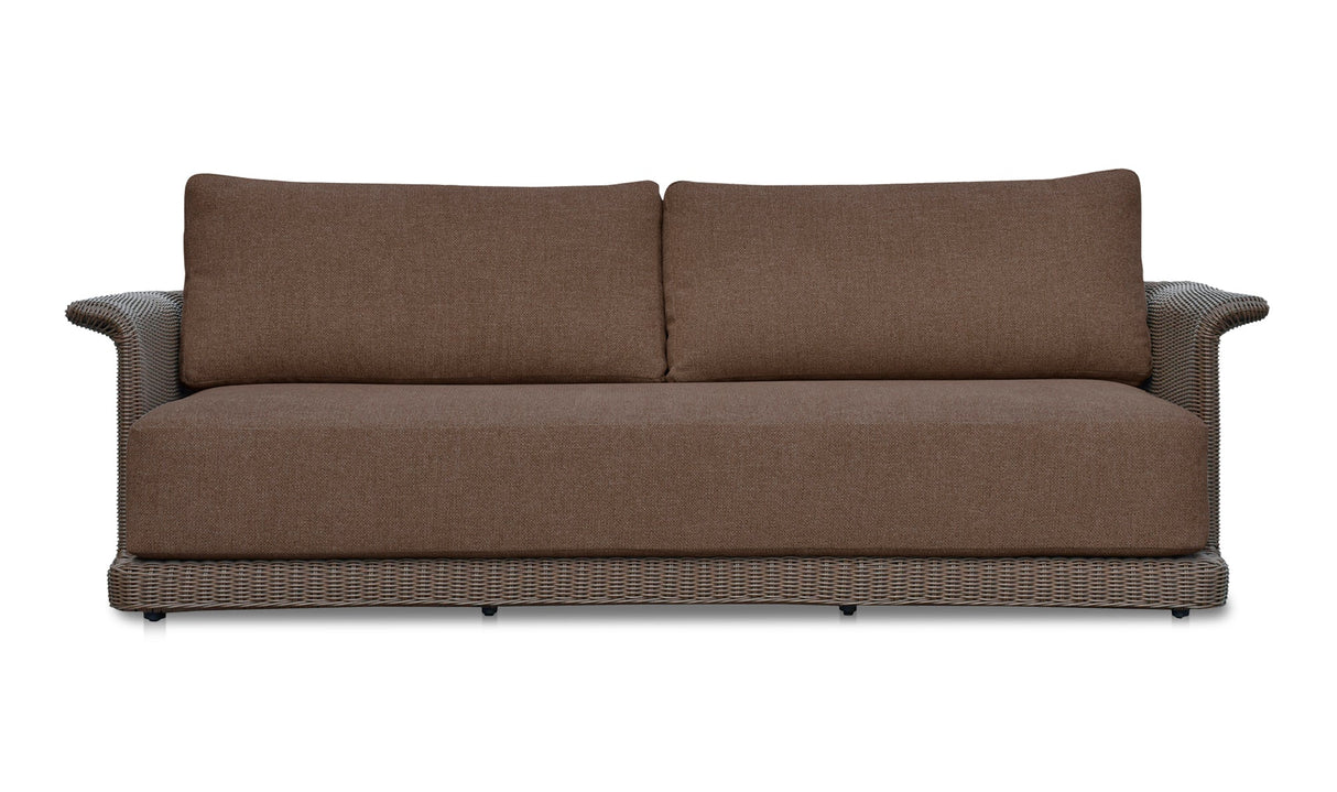 Meredith Outdoor Sofa Brown by Moe's Home at Eve Furniture