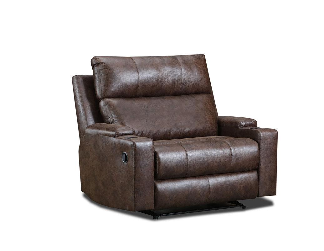 Merge Espresso Oversized Recliner by Happy Homes at Eve Furniture