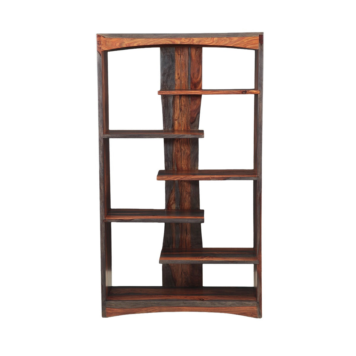 Meridian 34" Open Bookshelf in Capri Sheesham by Home Trends & Design at Eve Furniture