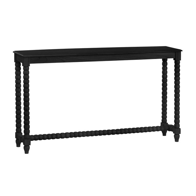 Meridian Black Console Table by Crestview at Eve Furniture