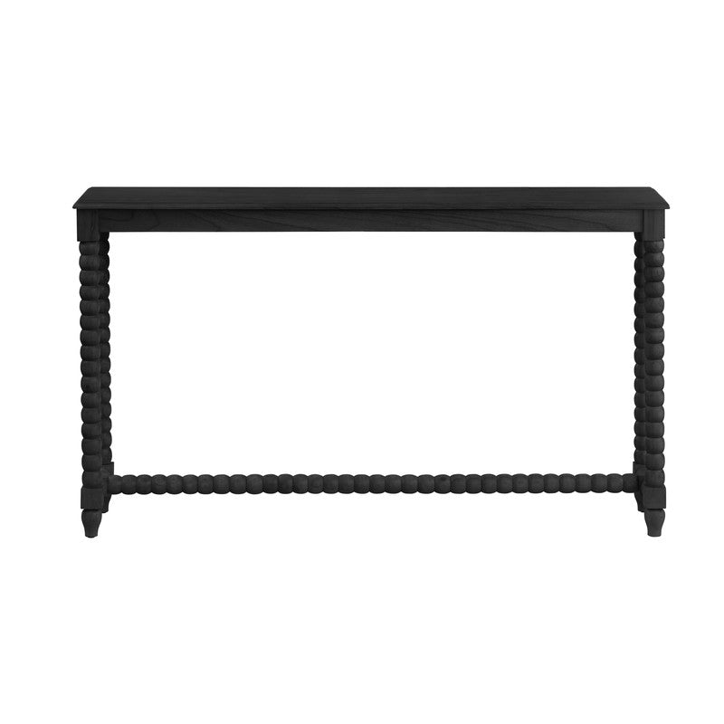 Meridian Black Console Table by Crestview at Eve Furniture