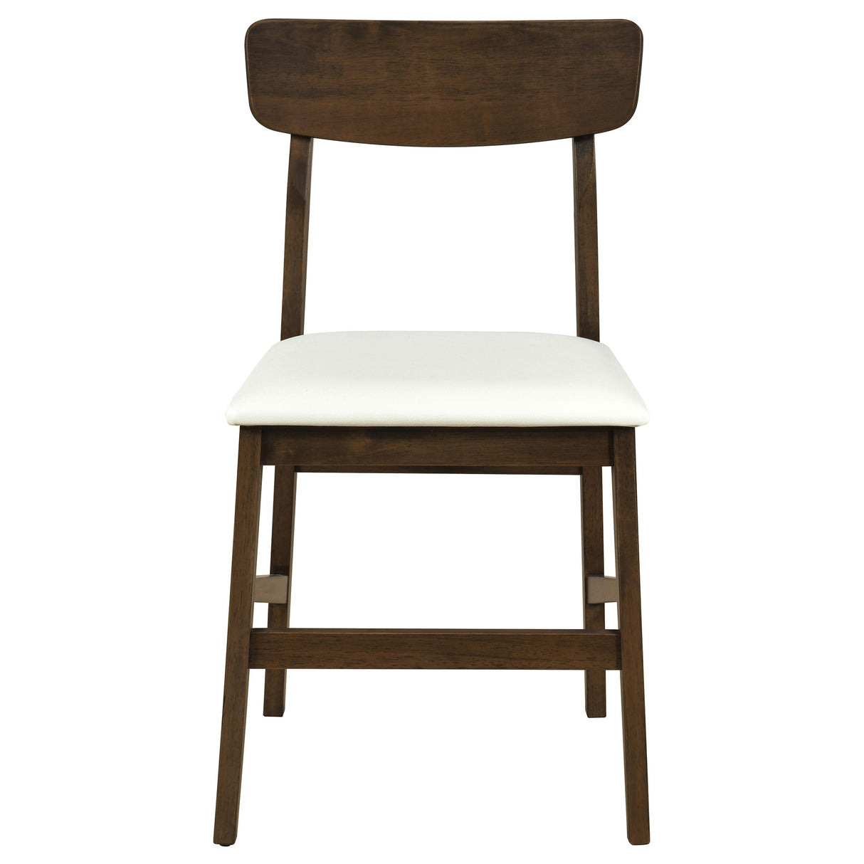 Merrin Off White And Walnut Dining Side Chair (Set of 2) by Coaster at Eve Furniture