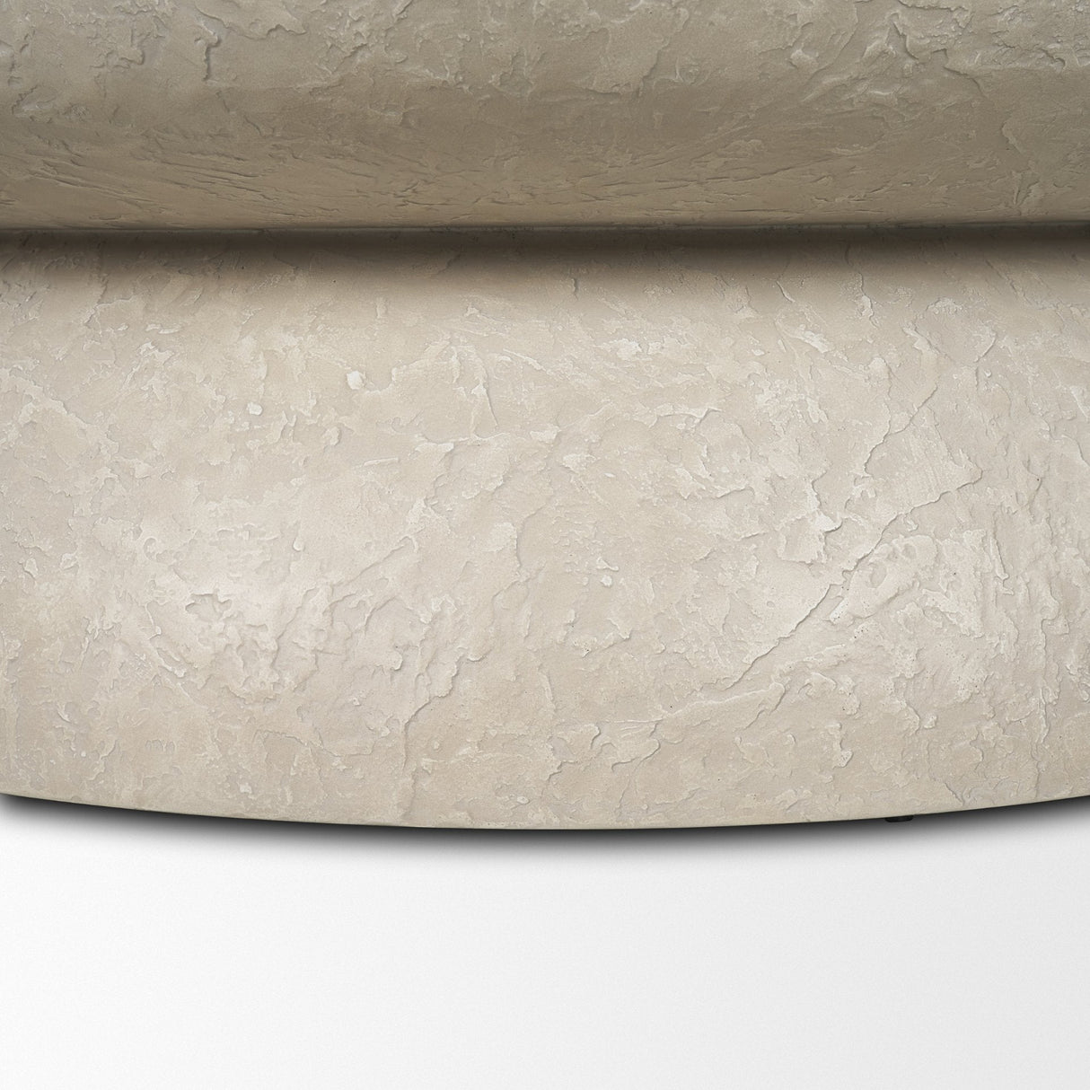Mesa Round Stone Finish Coffee Table by Mercana at Eve Furniture