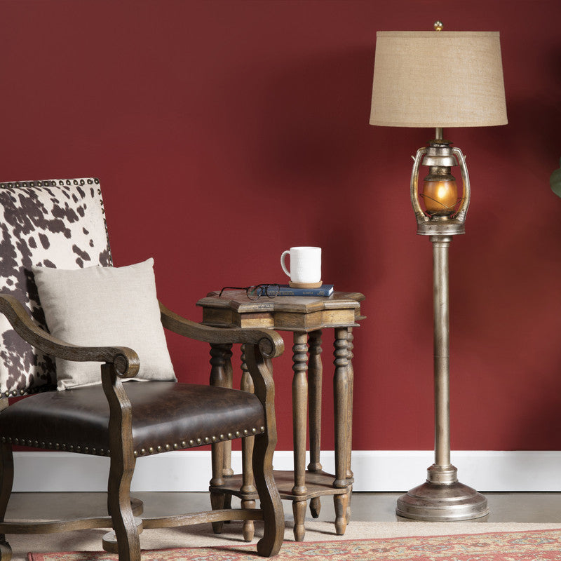 Mesquite Ranch Brown/White Arm Chair by Crestview at Eve Furniture