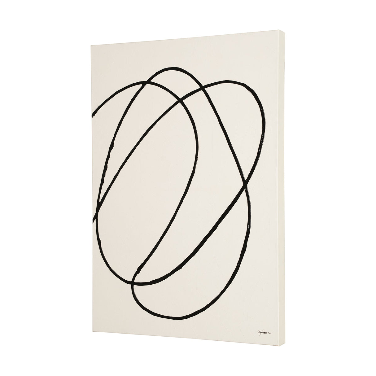 Mess I by Studio M a Hand Embellished Canvas Print by Mercana at Eve Furniture
