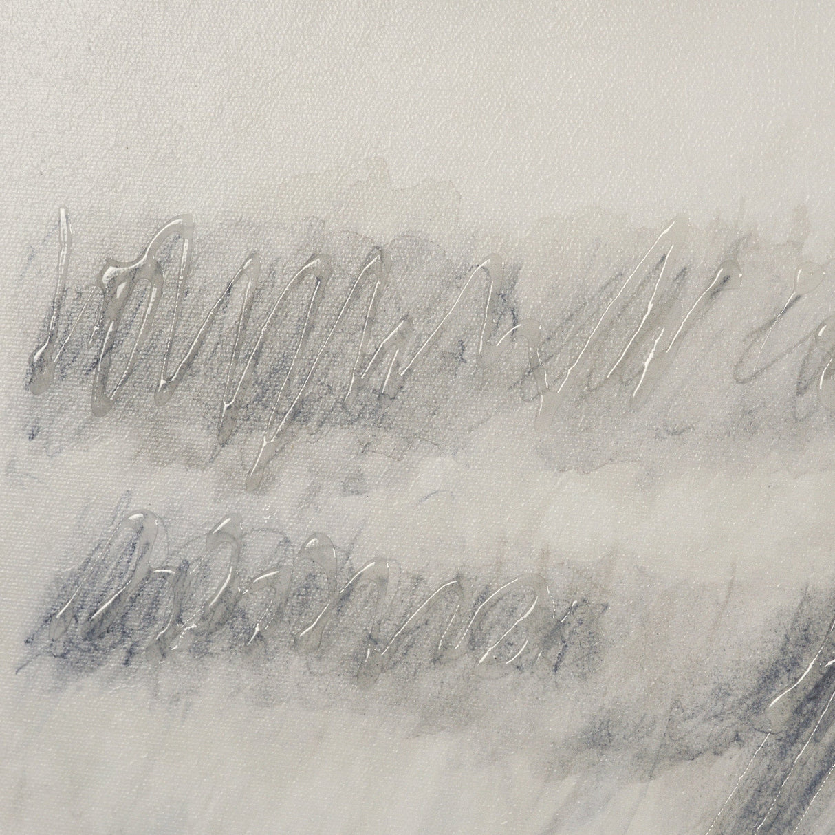 Message I by Mercana Studio Hand-Embellished Textured Framed Canvas Artwork by Mercana at Eve Furniture