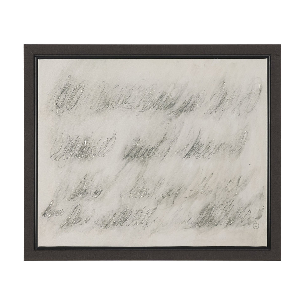 Message I by Mercana Studio Hand-Embellished Textured Framed Canvas Artwork by Mercana at Eve Furniture