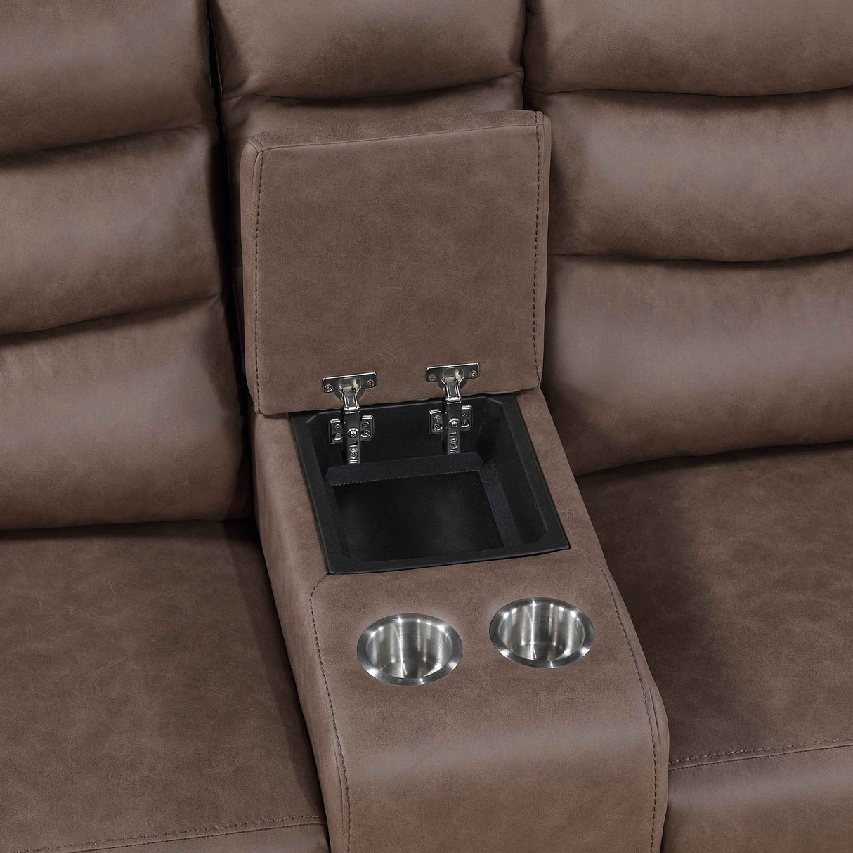 Metric Brown Reclining Living Room Set by Homelegance at Eve Furniture